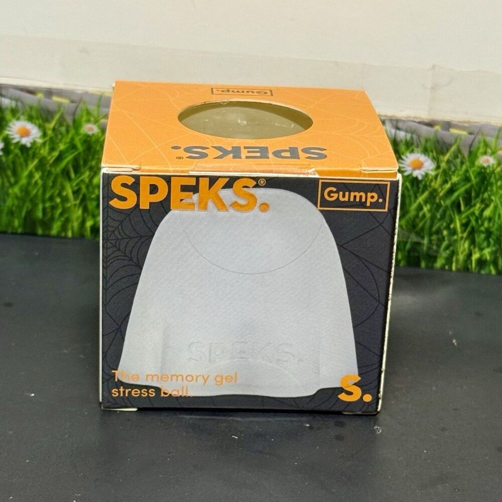 Speks Gump Spooky Ghost Squishy Stress Ball Halloween Limited Edition 👻